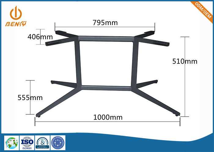 base da tabela do restaurante de 200*600mm com parte superior da melamina de 1200*700mm