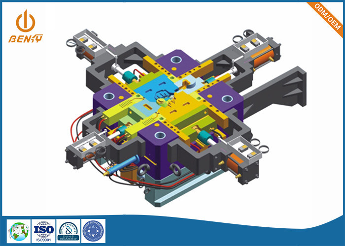 Molde de carcaça industrial do dado de Ra1.6 Ra3.2 com centro fazendo à máquina de 5 linhas centrais