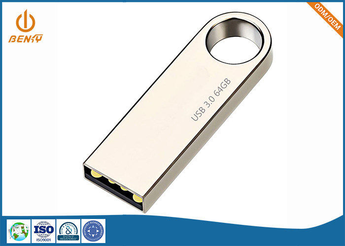 Ra0.8 Ra3.2 ligas de zinco morrem escudo feito sob encomenda do conector de USB das peças da carcaça