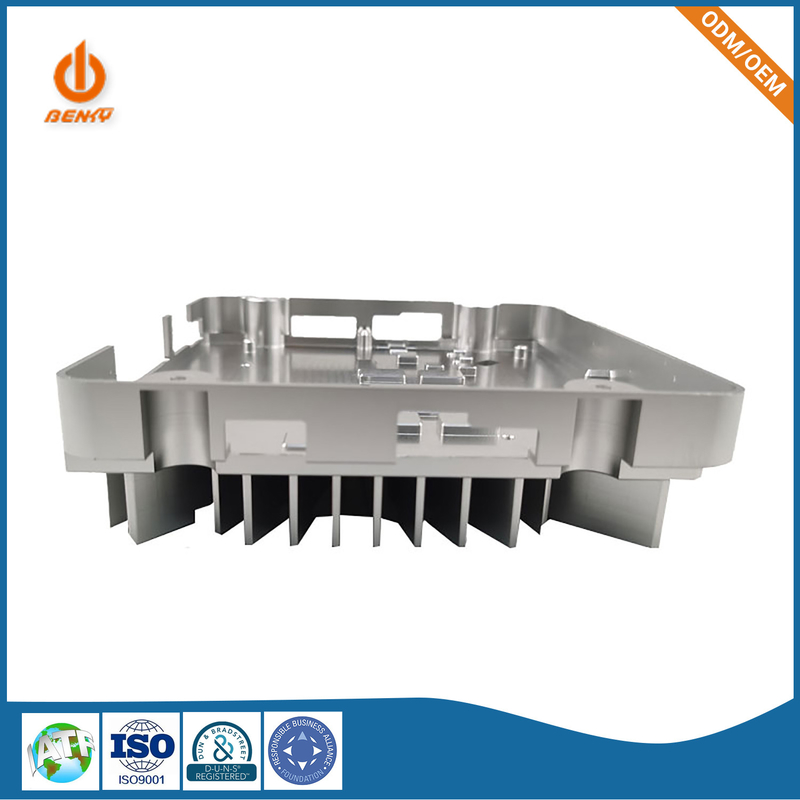 CNC que faz à máquina 6061 peças da liga de alumínio para o sistema de refrigeração do equipamento da automatização inteligente