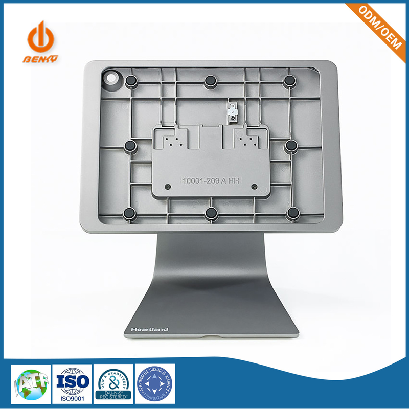 A carcaça de dado personalizada da liga de alumínio parte o hardware da posição da máquina da posição