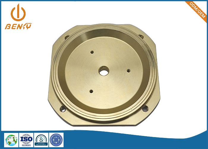 Precisão que gerencie o bronze automático do alumínio do torno das peças de metal do CNC de aço inoxidável