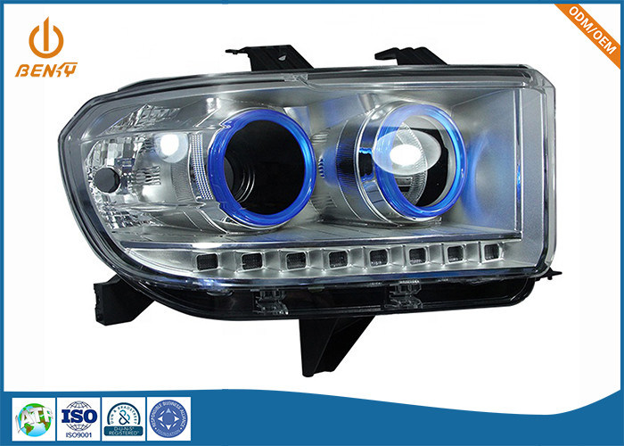 Farol feito sob encomenda do carro do grupo pequeno que abriga a carcaça de vácuo fazendo à máquina do silicone do CNC