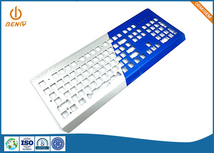 Caixa de teclado mecânico de alumínio personalizado para usinagem CNC fábrica usinada OEM